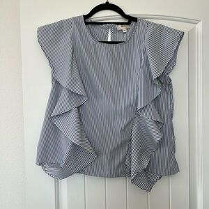 NYTT Striped Blue Women's Top